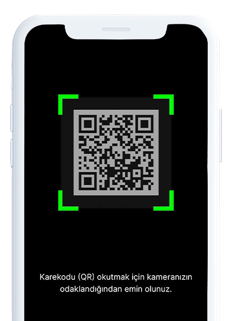 QR Kod Okutma (Kameralı) İşlem