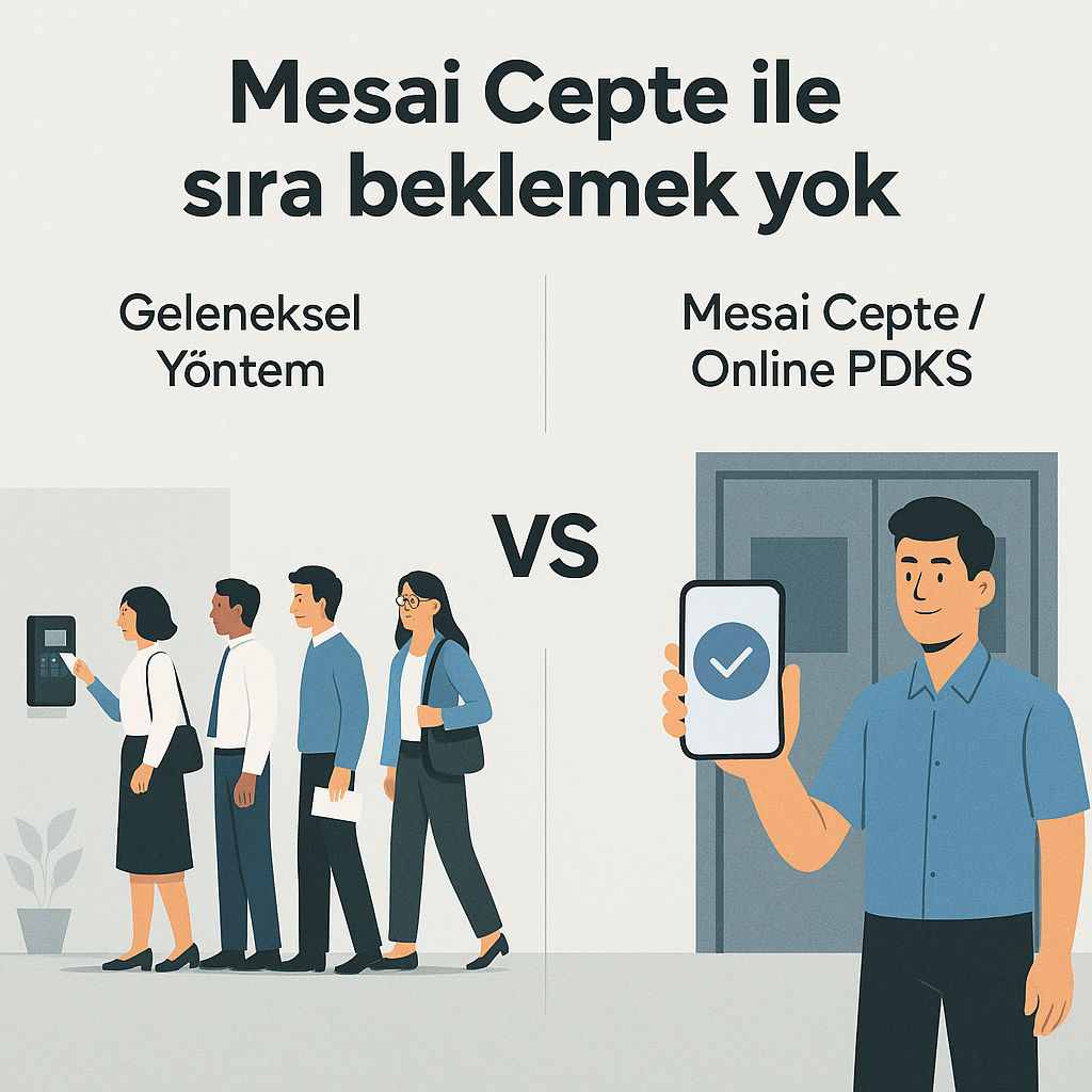 ⏳ Sıra Beklemeye Son! MesaiCepte ile Zaman Sizin Elinizde